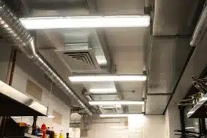 Difference between ceiling hoods vs wall-mounted hoods.