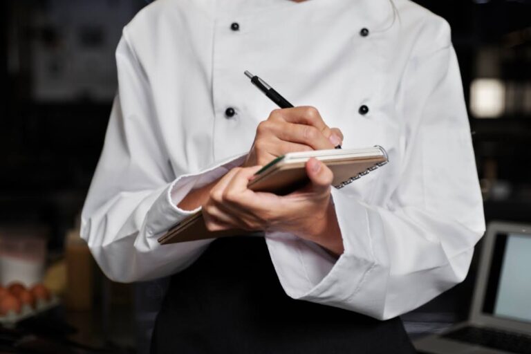 Commercial kitchen equipment.